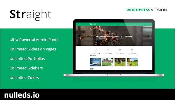 Straight - Multipurpose WordPress Theme