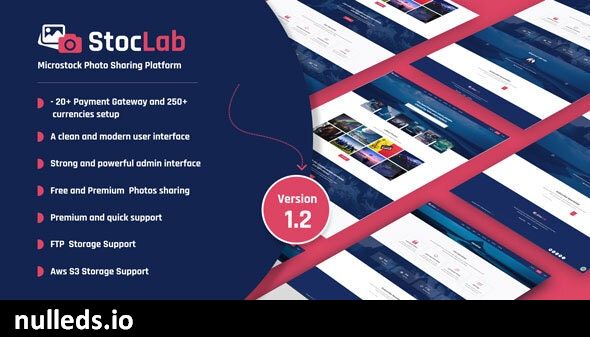 StocLab - Microstock Photo Sharing Platform