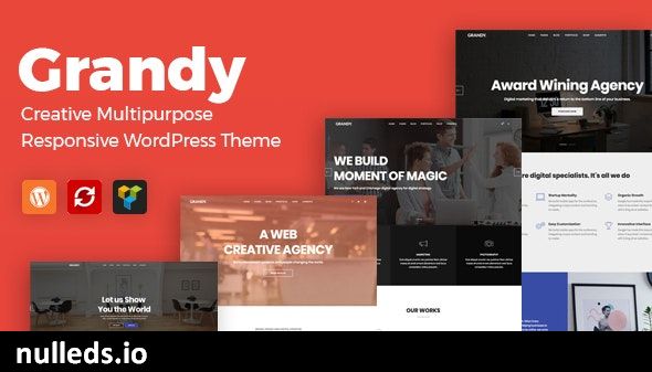 Grandy - Creative MultiPurpose WordPress Theme