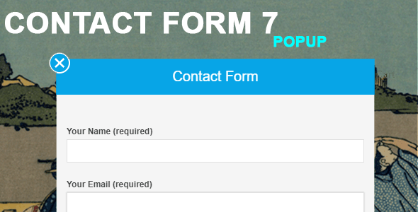 Contact Form 7 Popup