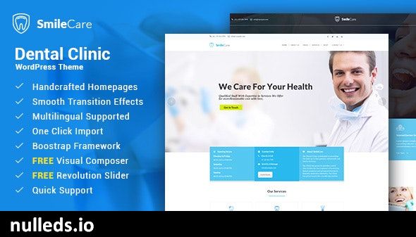 Medical & Dentist WordPress Theme