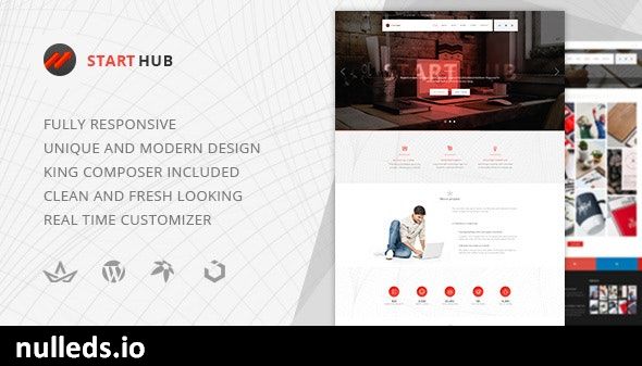 StartHub — Clean Multipurpose Business WordPress Theme