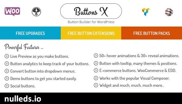 Buttons X - Powerful Button Builder for WordPress