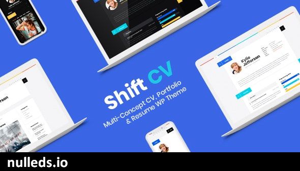 ShiftCV - Blog  Resume  Portfolio  WordPress