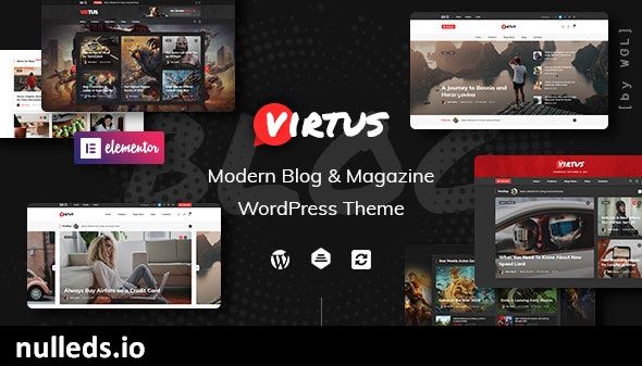 Virtus - Modern Blog & Magazine WordPress Theme