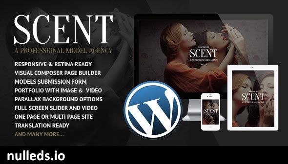 Scent - Model Agency WordPress Theme