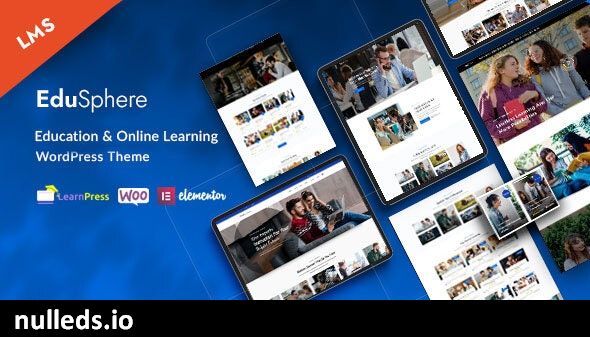 EduSphere - Education & Online Learning WordPress Theme