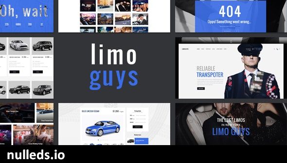 Limo guys – Creative WordPress theme for Car Rental and Limo Service