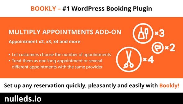 Bookly Multiply Appointments (Add-on)