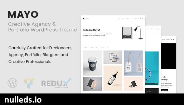 Mayo - Portfolio WordPress Theme for Creative Professionals