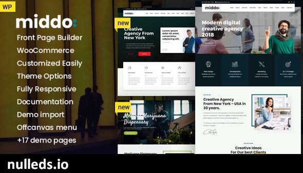 Middo - Modern & Clean Multiporpose WordPress Theme