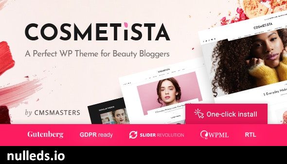 Cosmetista - Beauty & Makeup Theme