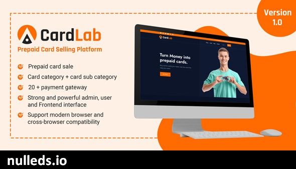 CardLab - Prepaid Card Selling Platform