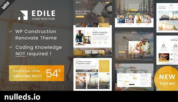 Edile - Construction WordPress