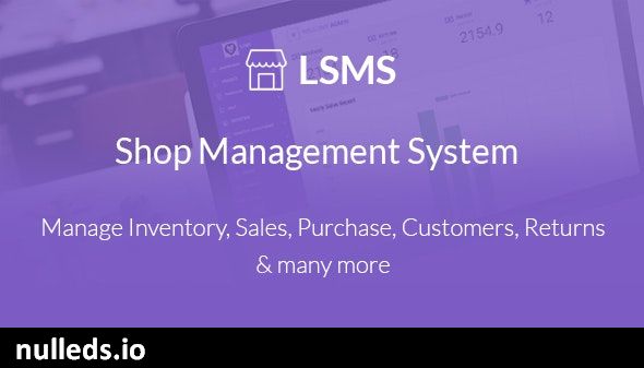 LSMS Shop Management System