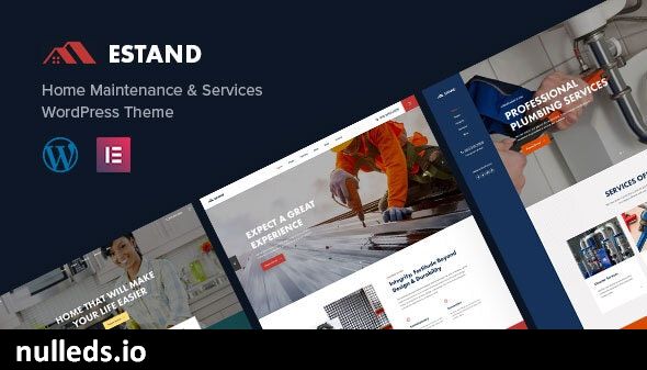 Estand | House Renovation Maintenance WordPress Theme