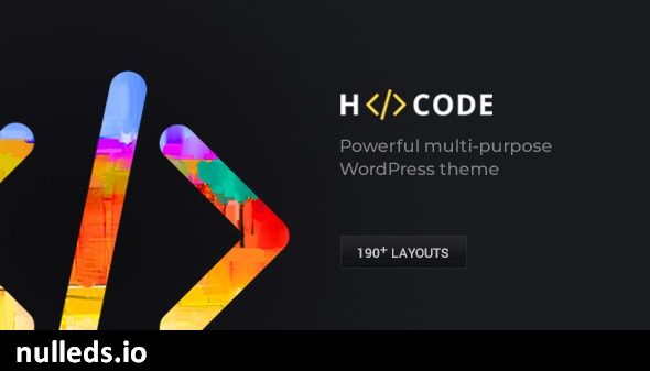 H-Code Responsive & Multipurpose WordPress Theme