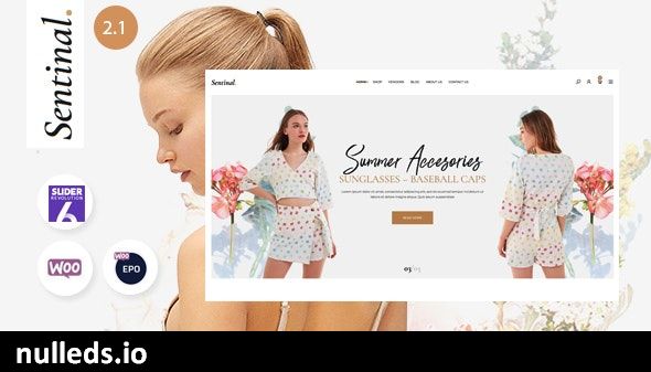 Sentinal - Fashion  Modern Shop WooCommerce Theme