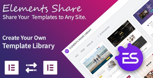Elements Share for Elementor