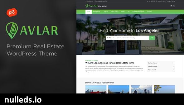 Avlar - Real Estate Theme