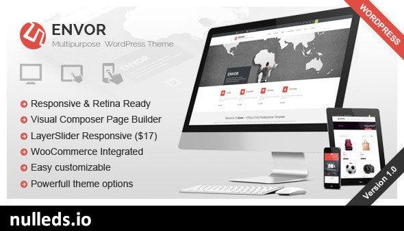 Envor - Fully Multipurpose WordPress Theme