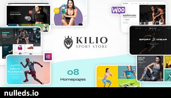 Kilio -  Sport Shop WooCommerce WordPress Theme