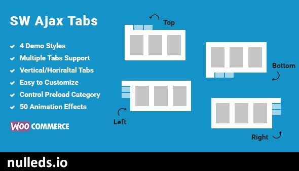 Ajax Tabs - WooCommerce Categories Tab WordPress Plugin