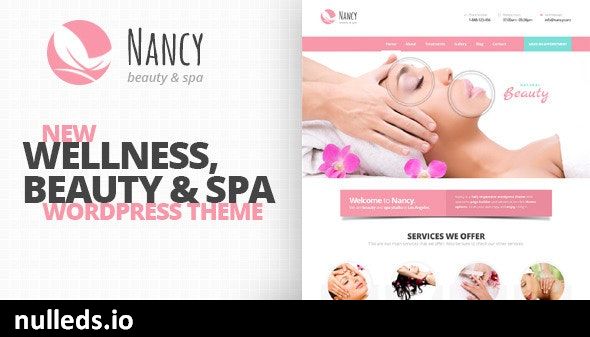 NANCY - Wellness, Spa, Beauty WordPress Theme