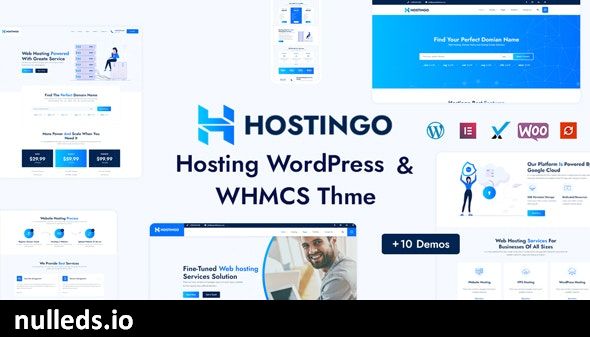 Hostingo - Hosting WordPress & WHMCS Theme