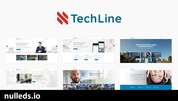 TechLine - Technology Modern Theme