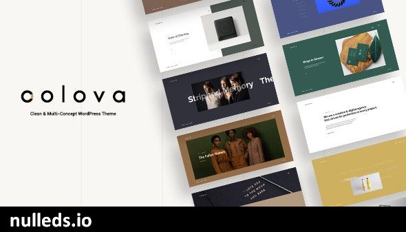 Colova - Clean & Multi-Concept WordPress Theme