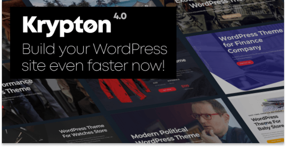 Krypton 4.0 - Modern Multipurpose WordPress Theme