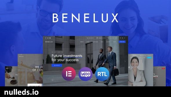 Benelux - Business & Finance Consulting WordPress Theme