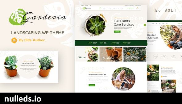 Garderia - Landscaping & Gardening  WordPress Theme