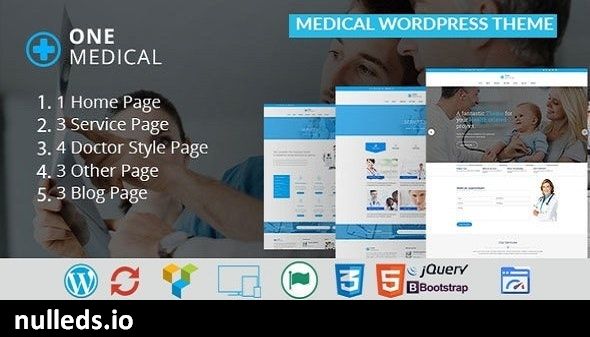 OneMedical - Responsive Medical WordPress Theme