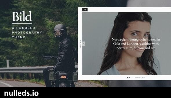 Bild — A Focused WordPress Photography Theme