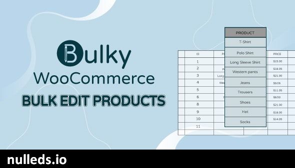 Bulky - WooCommerce Bulk Edit Products, Orders, Coupons