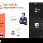 Saimon - Portfolio/CV/Resume CMS