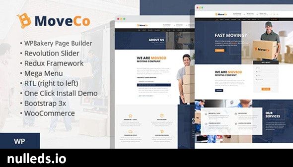 MoveCo - Logistics Company WordPress Theme