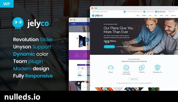 JelyCo - ISP & Telecom WordPress Theme