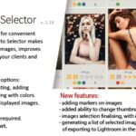 Photo Selector - PHP app for convenient selection of images. Tagging, commenting, rating system.