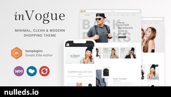 inVogue - WordPress Fashion Shopping Theme