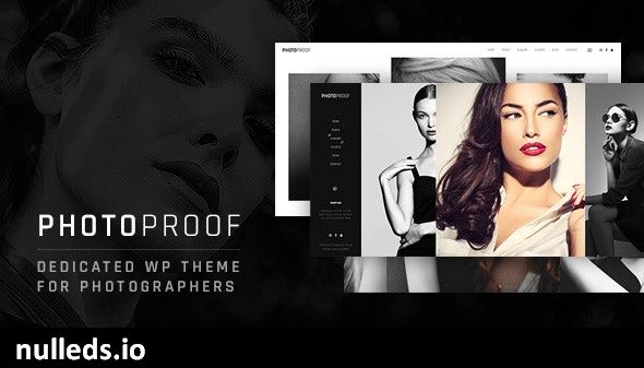 PhotoProof | Photography Responsive WordPress Theme