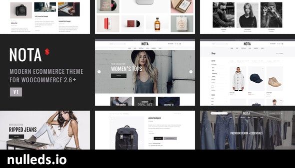 Nota - Creative Multi-Purpose eCommerce Theme