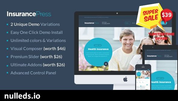 Insurance Agency WordPress Theme