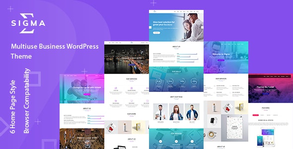 Sigma - Multipurpose WordPress Theme