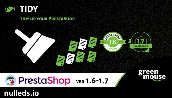 Prestashop Tidy - Cleaning, Optimization and Speed Up