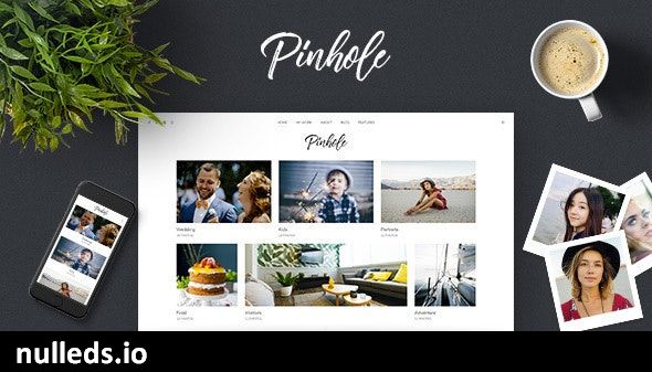 Pinhole - Photography Portfolio & Gallery Theme for WordPress