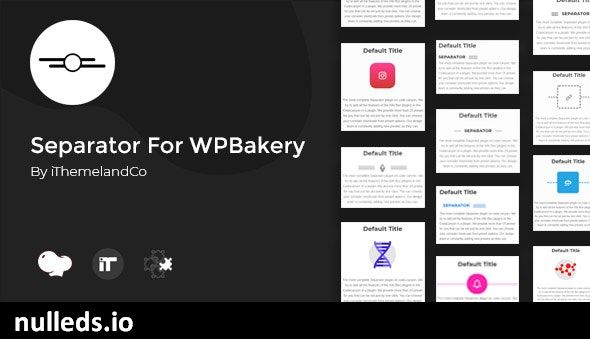 Separator For WPBakery Page Builder (Visual Composer)