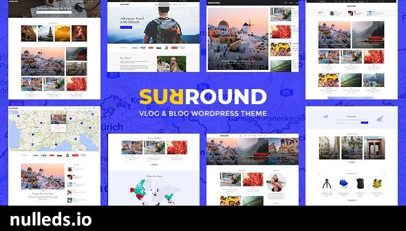 Surround - Vlog & Blog WordPress Theme